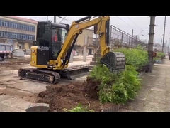 Δεύτερο χέρι Cat 303 Mini Excavator 0,12m3 Bucket 3600kg Βάρος για χρήση στην κατασκευή