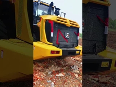 LIUGONG856 Χρησιμοποιούμενο Μίνι φορτιστή τροχών 170KW ονομαστική ισχύς με 5.6m3 κουβά